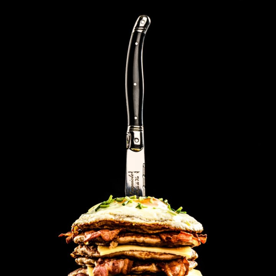Laguiole Grillknivar Svart 6 Stycken - 6
