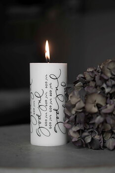 Blockljus God Jul