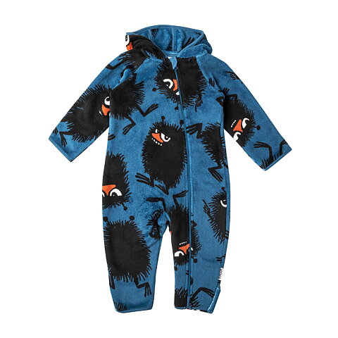 Moomin joker fleece overall blue