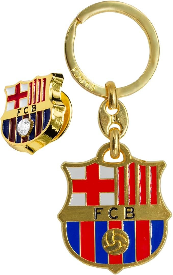 FC Barcelona Nyckelring med Pin - 3