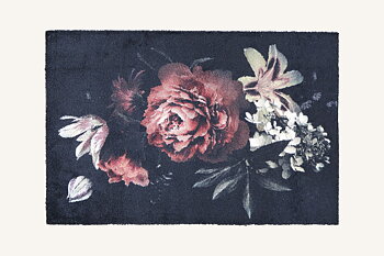 Blomster dörrmatta