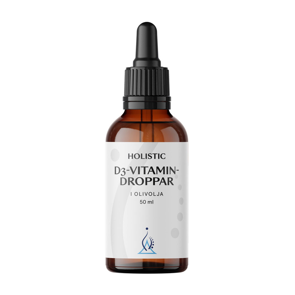 D-vitamindroppar olivolja 50 ml Holistic