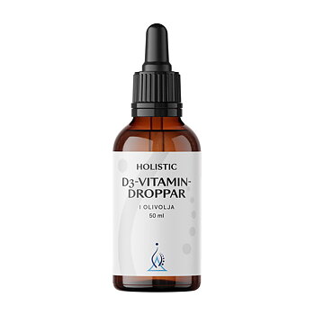 D-vitamindroppar olivolja 50 ml Holistic