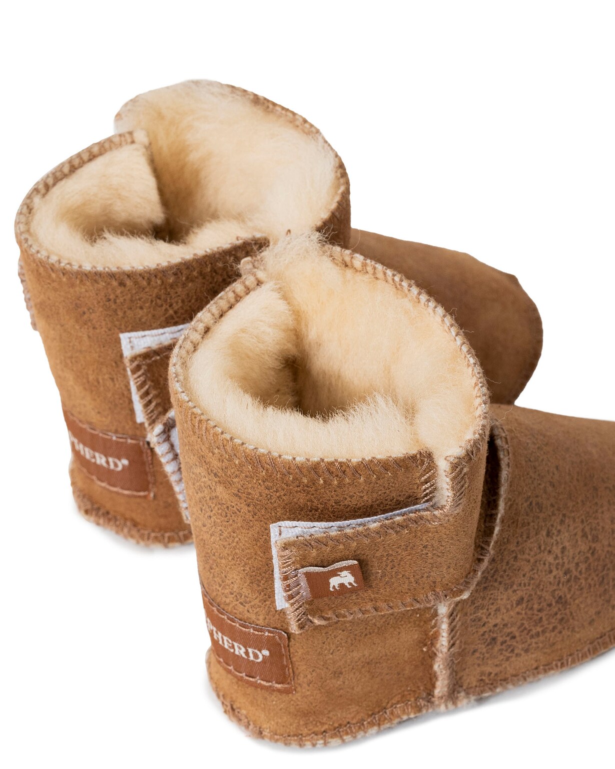 Fårskinnstoffel brun Borås från Shepherd - 3