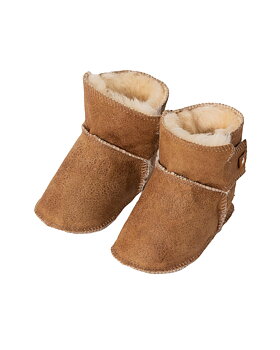 Fårskinnstoffel brun Borås från Shepherd