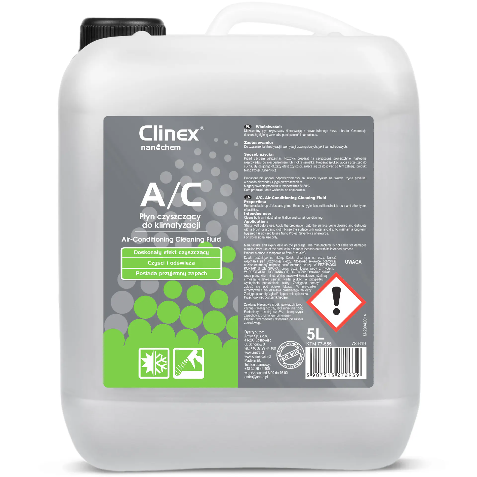 Rengöringsspray Clinex AC 5 liter