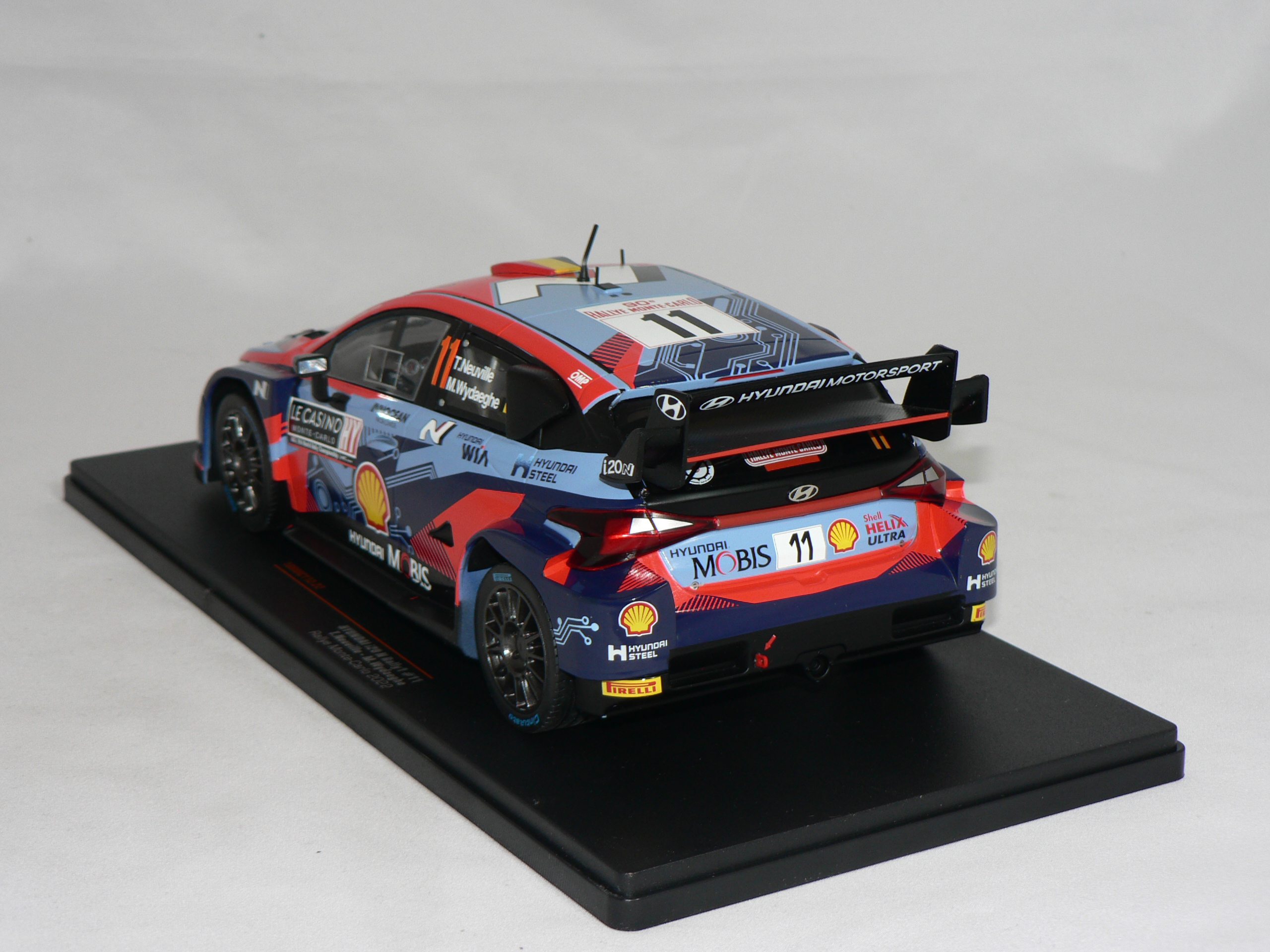 Hyundai i 20  # 11 ( T.Neuville/ M.Wydaeghe Rally Monte Carlo 2022 )  1:18  Ixo - 2