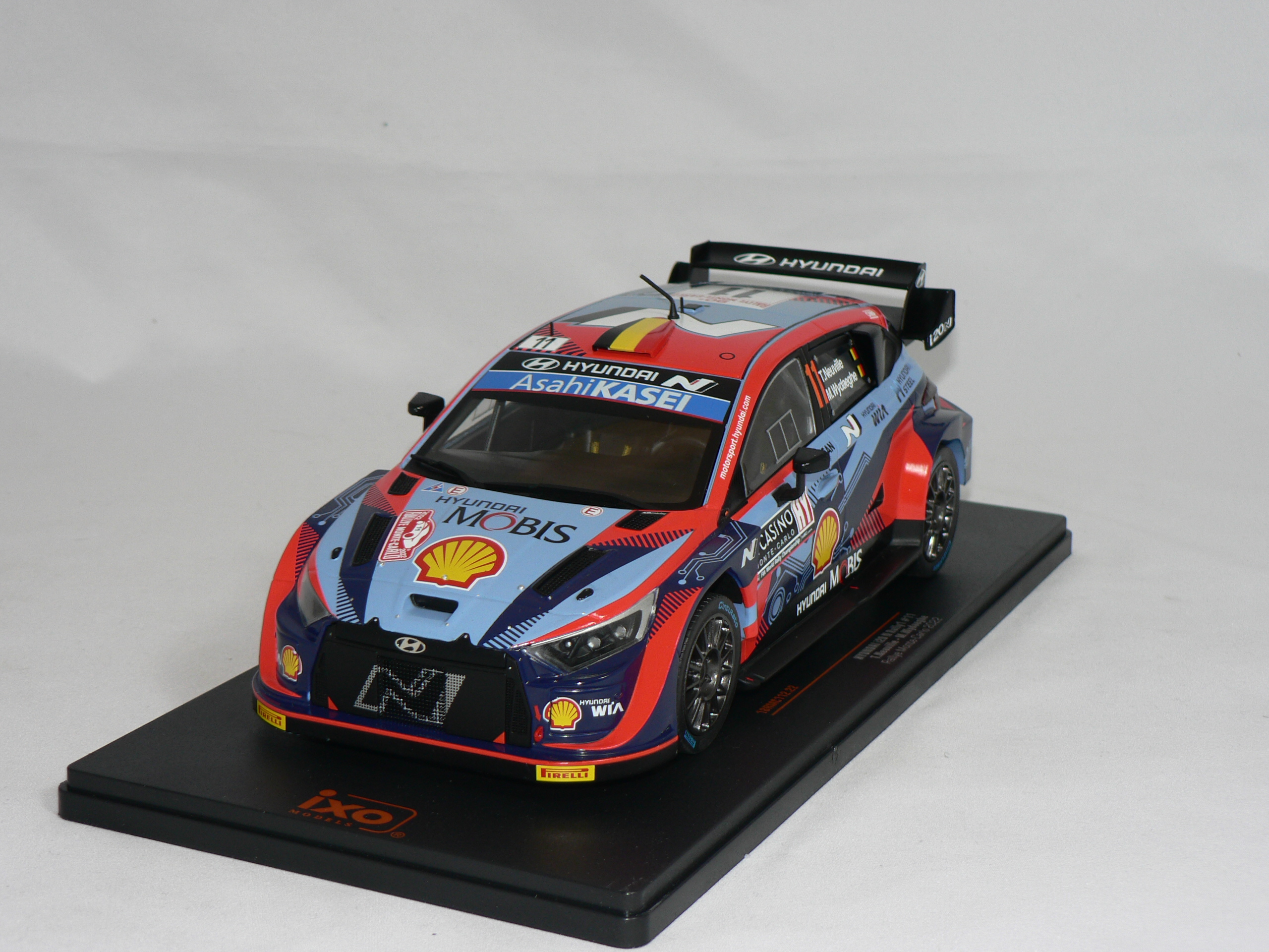 Hyundai i 20  # 11 ( T.Neuville/ M.Wydaeghe Rally Monte Carlo 2022 )  1:18  Ixo