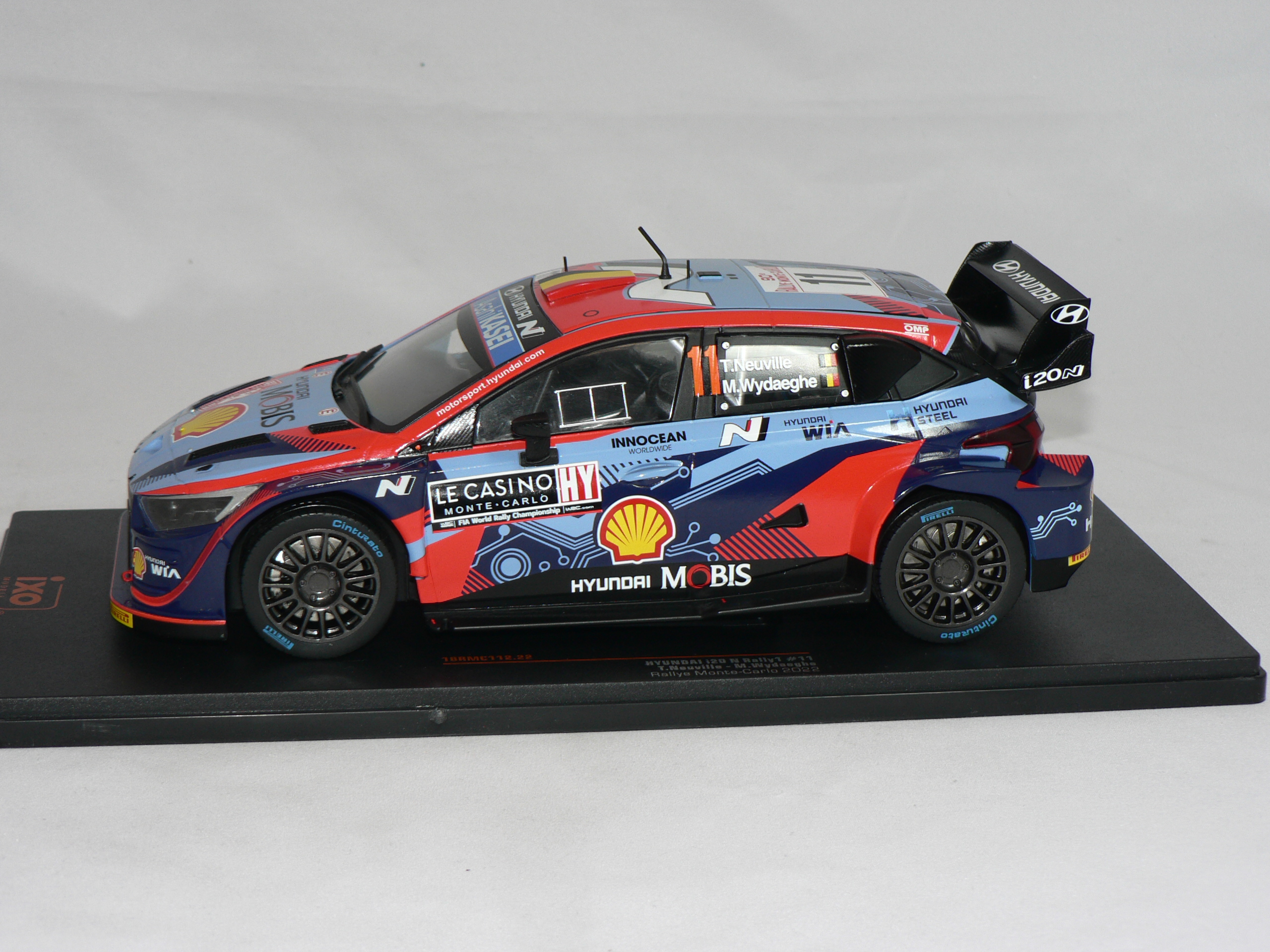 Hyundai i 20  # 11 ( T.Neuville/ M.Wydaeghe Rally Monte Carlo 2022 )  1:18  Ixo - 4