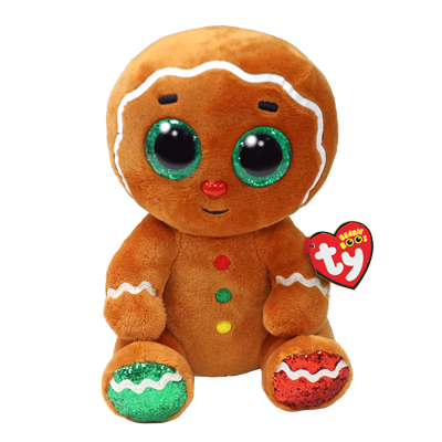Pepparkaksgubbe med glittriga ögon