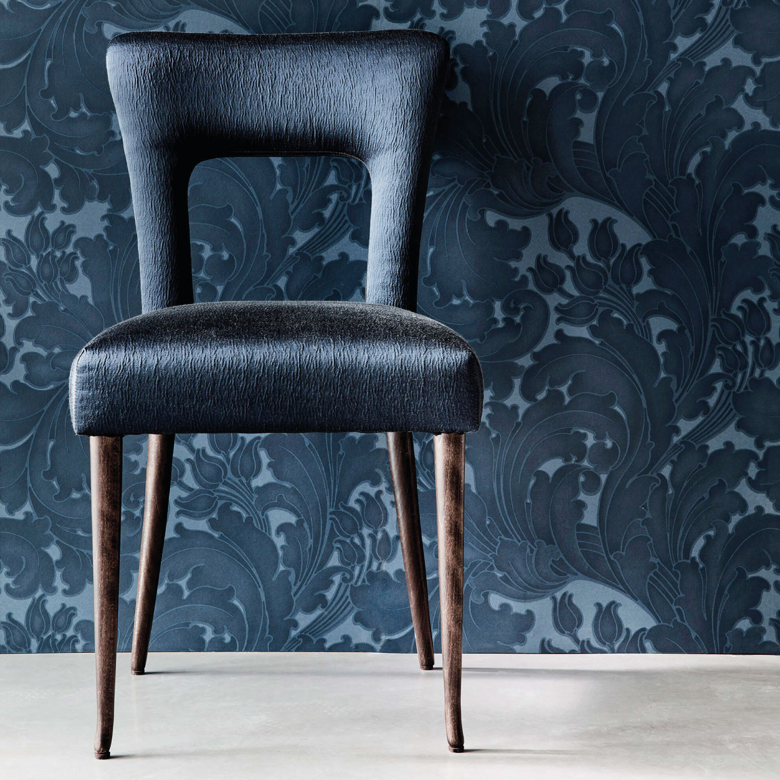 TAPET TULIP, blue black - 3