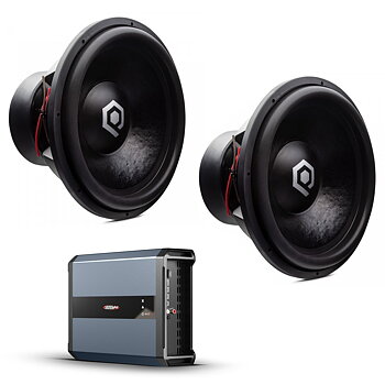 Soundqubed Pure Power 2x18 Inklusive slutsteg