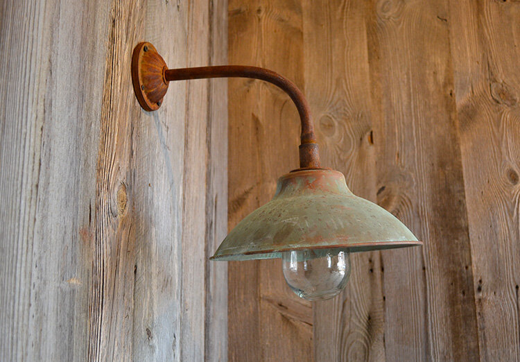 Stall lamp in copper – Packhus No. 1901, Ø 28 cm - 2