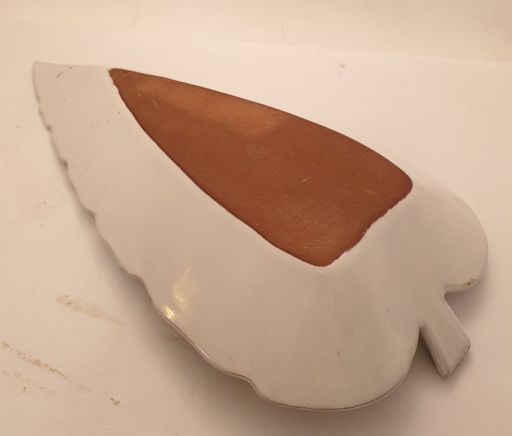 Olof Larsson leaf-shaped dish - 3