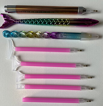 Diamond Painting Pennor 8-Pack