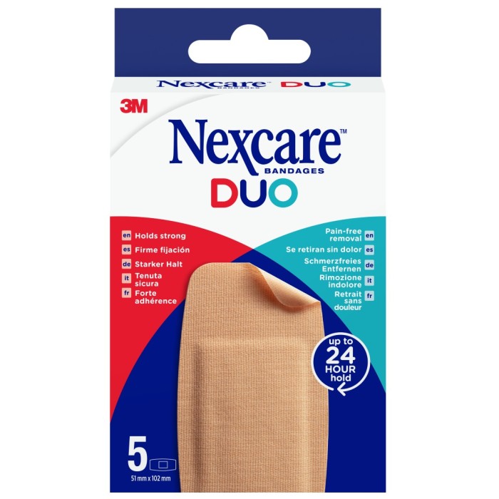 Nexcare DUO Maxi plåster 5 st