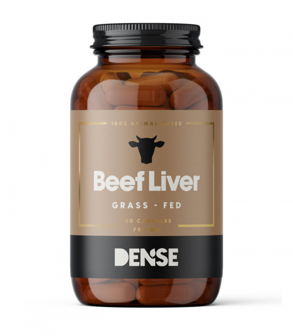 Dense Nötlever (Beef Liver) 180 kapslar
