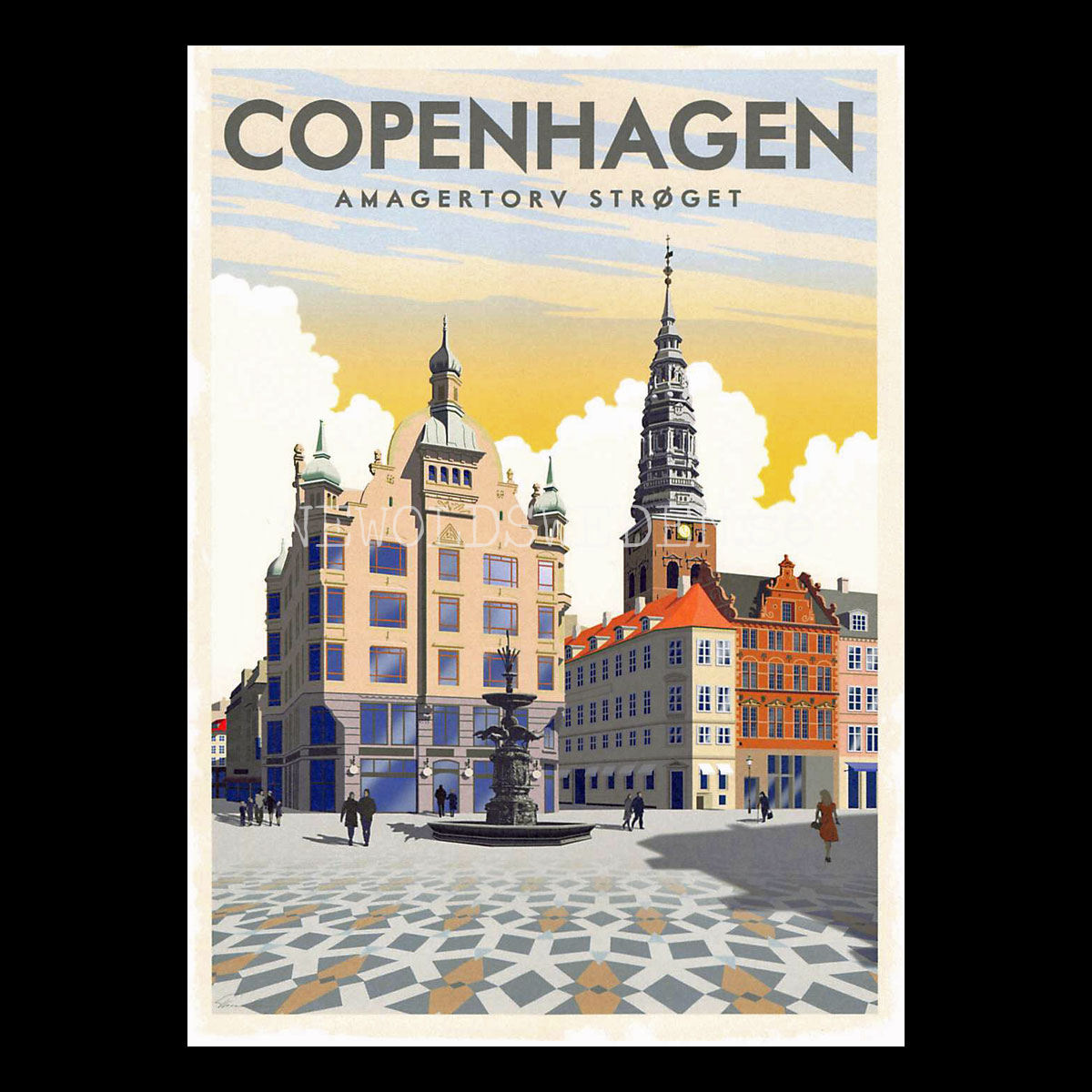 AMAGERTORV STRØGET COPENHAGEN  A4 - ThomasO - BB14