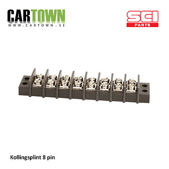 Kopplingsplint  2 x 8-pol