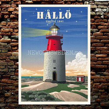 HÅLLÖ FYR 1841 BOHUSLÄN - ThomasOdesign - 554
