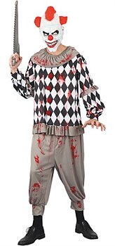 CLOWN DRÄKT LÄSKIG / Barn