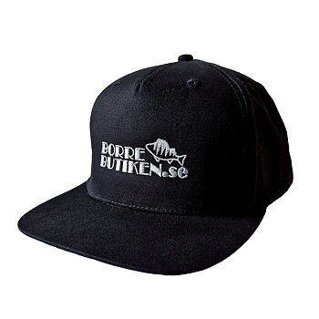 Borrebutiken Svart Snapback-keps