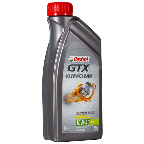 MOTOROLJA CASTROL GTX ULTRACLEAN 10W-40  A3/B4  1lit