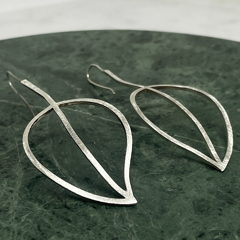 Silver earrings - 4