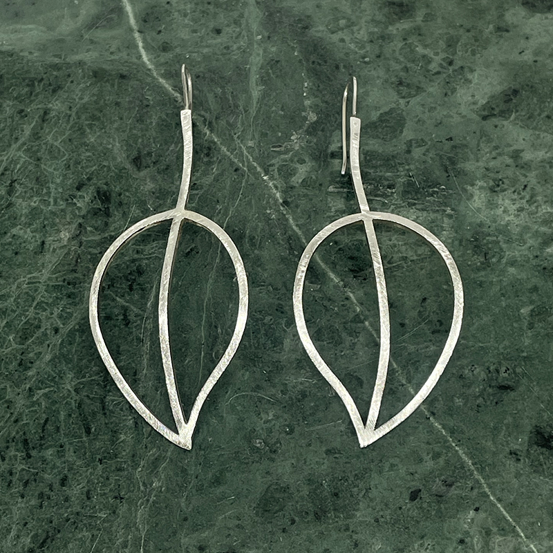 Silver earrings - 6