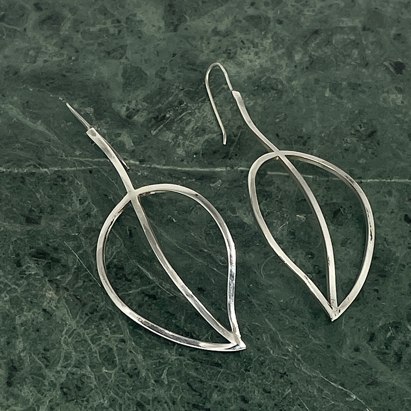Silver earrings - 3