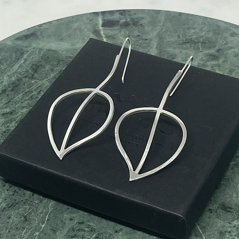 Silver earrings - 4
