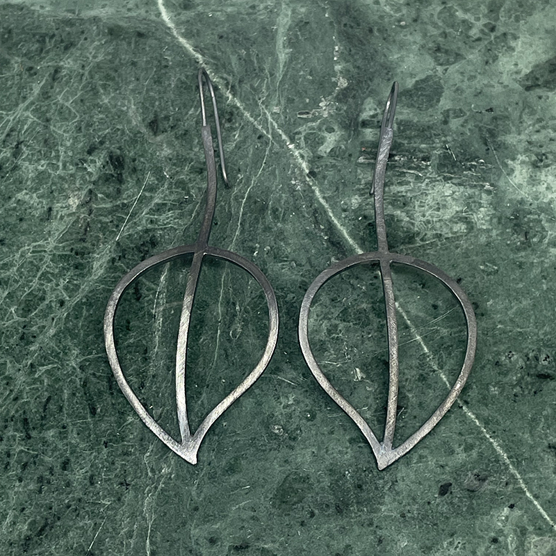 Silver earrings - 6