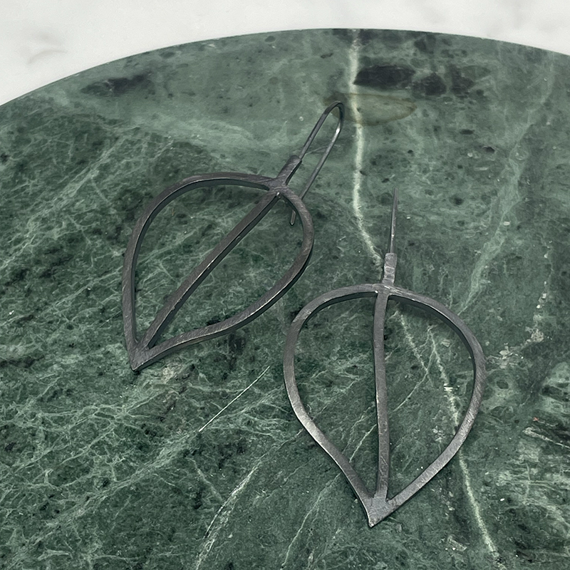 Silver earrings - 5