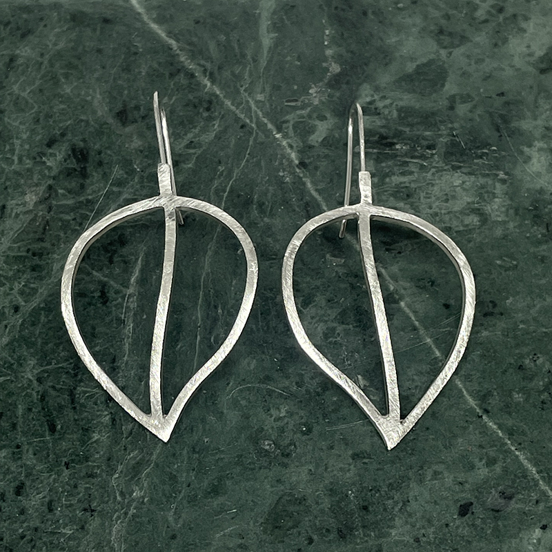 Silver earrings - 4