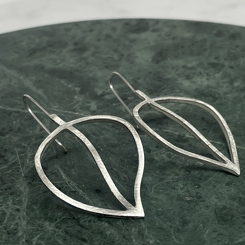 Silver earrings - 2