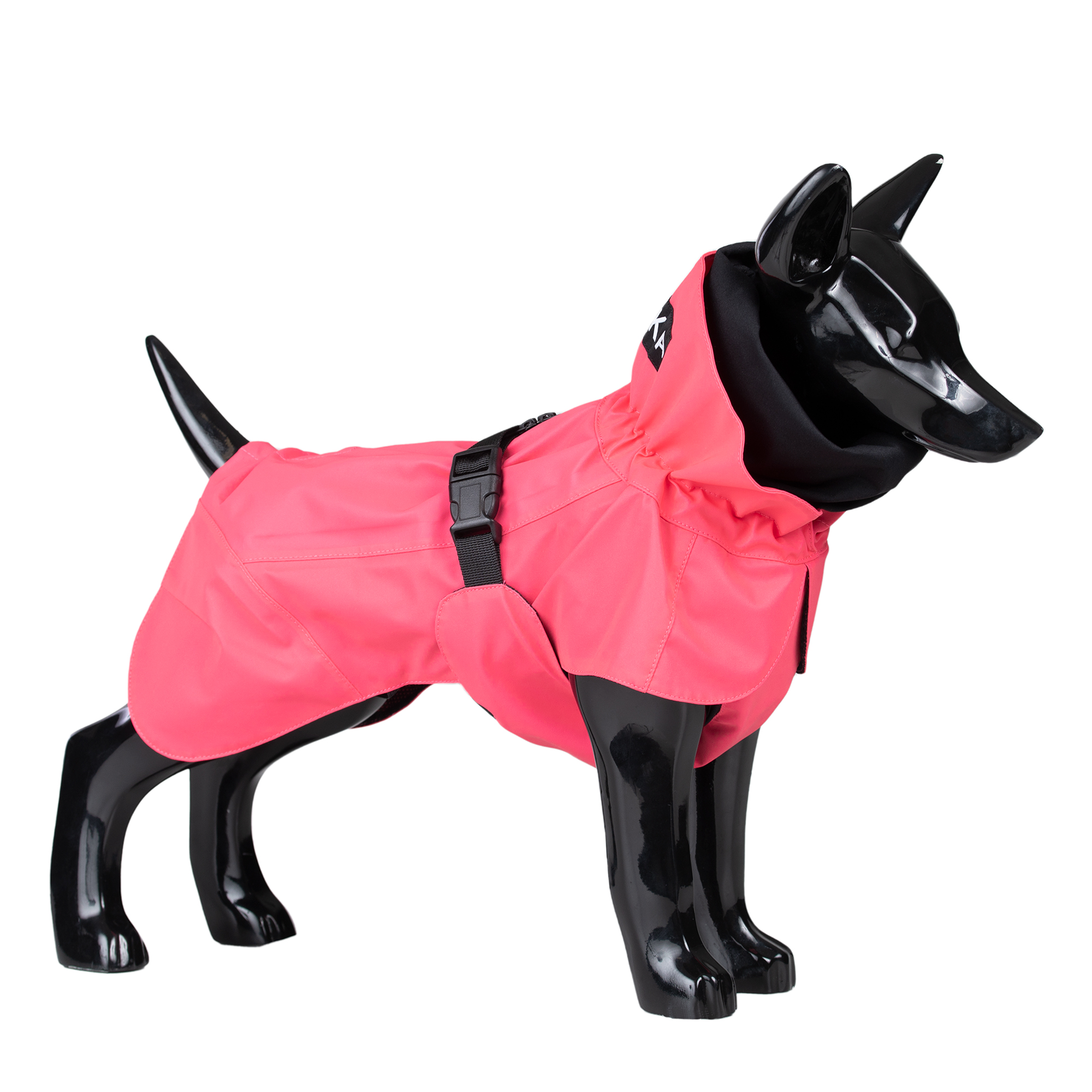 PAIKKA Visibility Raincoat Lite Reflekterande Regntäcke - Hot pink (50 cm)