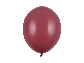 Ballonger pastell 30 cm - Plommon (10-pack)