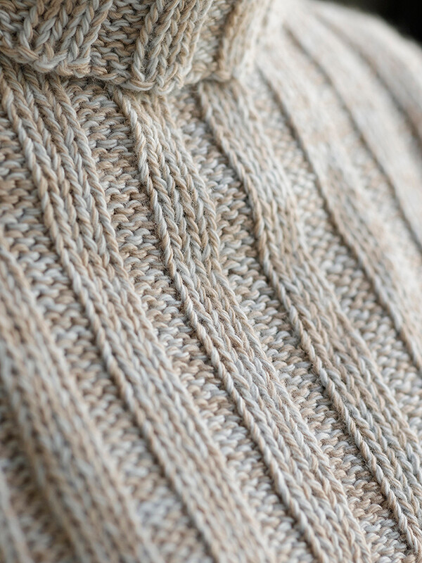 Chunky Halskrage|SOFT Organic Wool & Nettles - GRATIS MÖNSTER