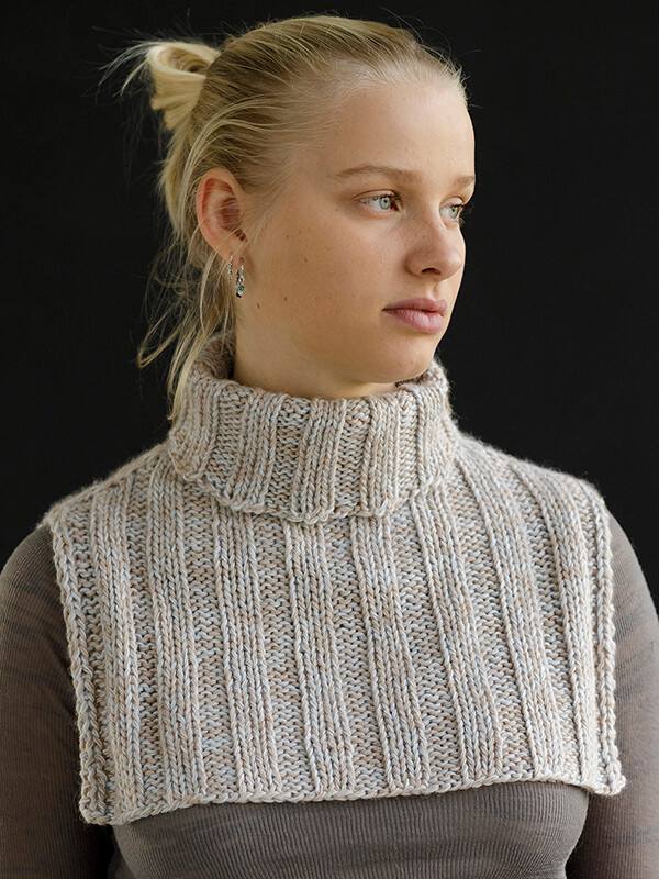 Chunky Halskrage|SOFT Organic Wool & Nettles - GRATIS MÖNSTER