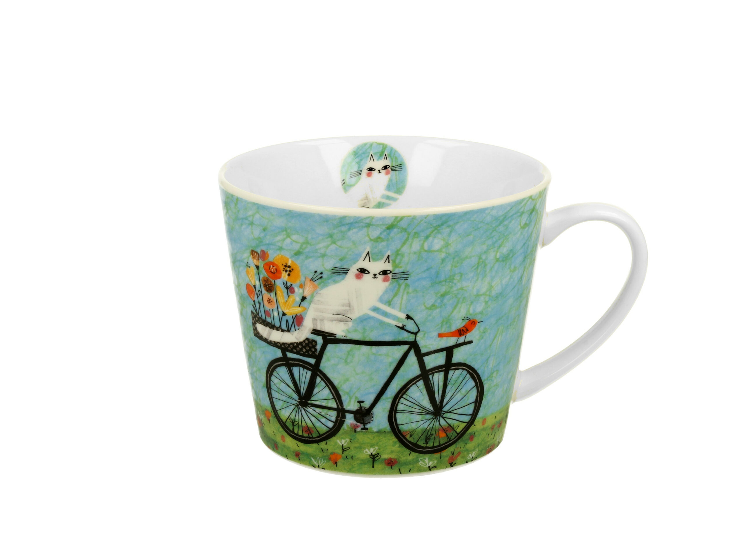 Cat Bicycle - Jumbomugg (The Art Gallery) - 2