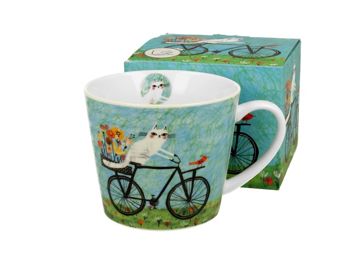 Cat Bicycle - Jumbomugg (The Art Gallery)