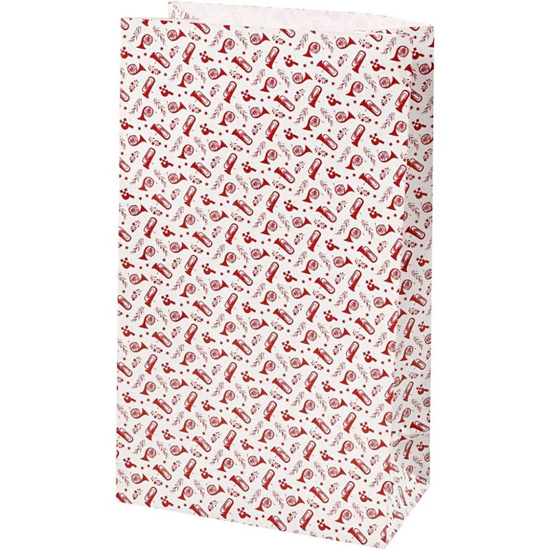 Papperspåsar - blåsintrument, 8-pack