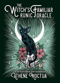 The Witch’s Familiar Runic Oracle A 24-Card Deck and Guidebook Athene Noctua