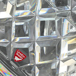 Gunnar Cyrén (Sofiero 1960) Clear Bowl with Grid Relief 15 cm