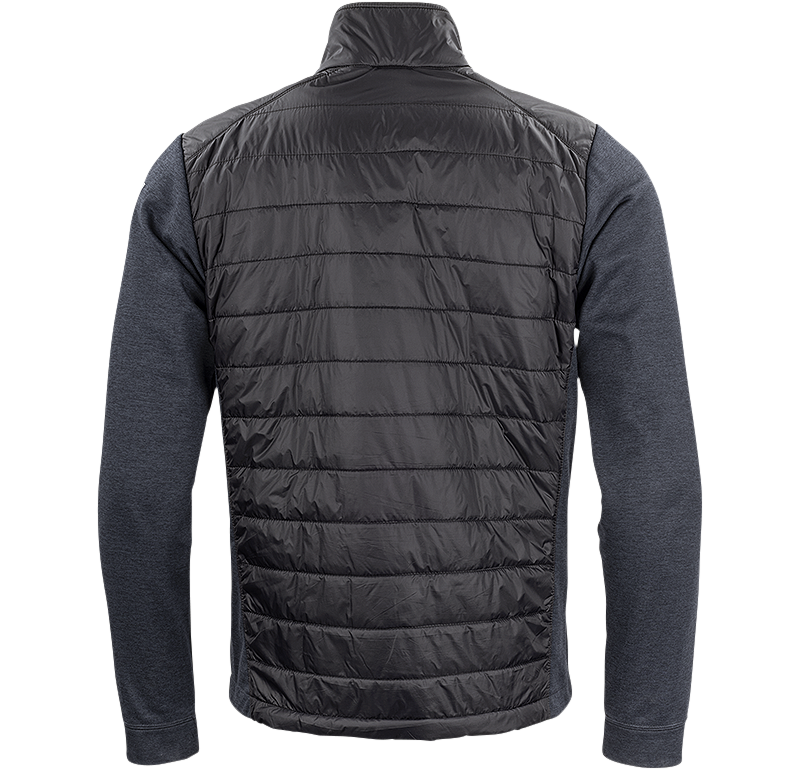 svart quiltad jacka 