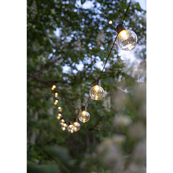 STAR TRADING LED Ljusslinga Partaj 16 ljus 0,92W Svart Kabel