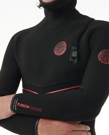 Rip Curl våtdräkt Flashbomb Fusion 5/4 E7 Hooded ZF  - 4