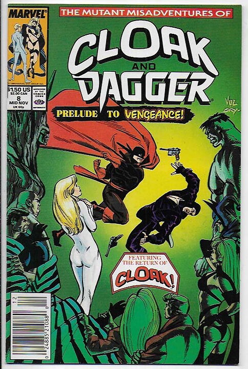 Mutant Misadventures of Cloak and Dagger # 8 VF/NM