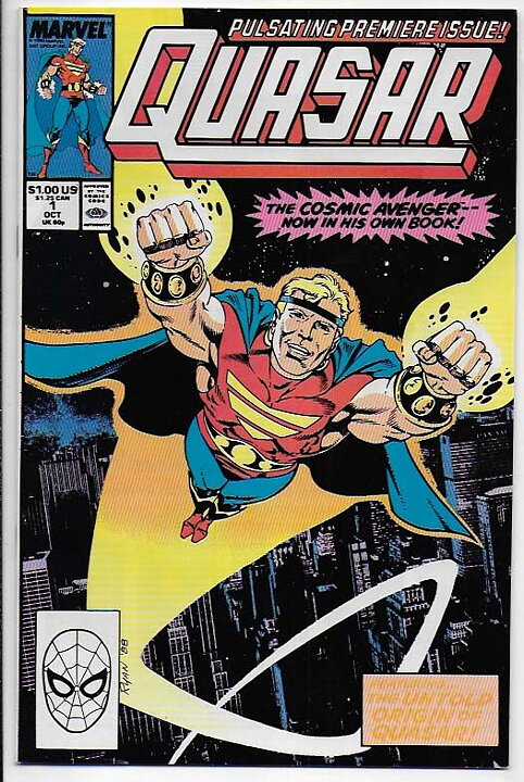 Quasar # 1 VF/NM 1st Issue/Origin Quasar