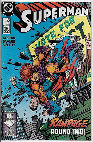 Superman 2nd Series # 24 VF-NM